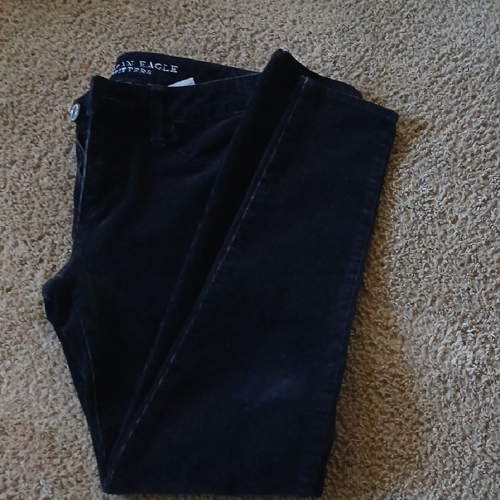 American Eagle Outfitters Women's Black Skinny Pants